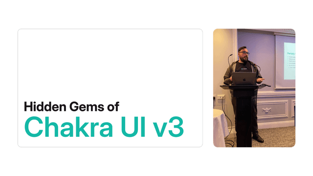 Chakra UI London Meetup 2024 Recap | Chakra UI