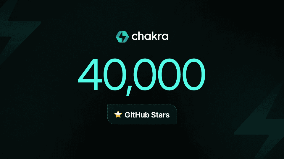 40,000 GitHub Stars Celebration