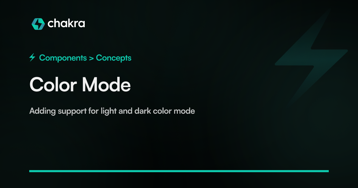 Color Mode | Chakra UI